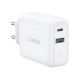 Зарядний пристрій 38W Type-C UGREEN CD170 Wall Charger EU (White) (UGR-60468) Зарядний пристрій 38W Type-C UGREEN CD170 Wall Charger EU (White) (UGR-60468)