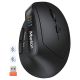 Бездротова миша MEETION 2.4G Bluetooth Office Vertical Mouse BTM008, 57°, 800-1200-1600-2400dpi, 500mAh, 400h Type-C Charging, black Бездротова миша MEETION 2.4G Bluetooth Office Vertical Mouse BTM008, 57°, 800-1200-1600-2400dpi, 500mAh, 400h Type-C Charging, black