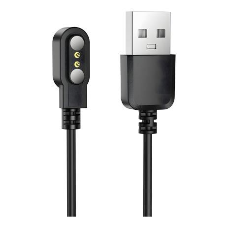 Кабель Зарядки Borofone BD11 для Часов, черный Кабель Зарядки Borofone BD11 для Часов, черный