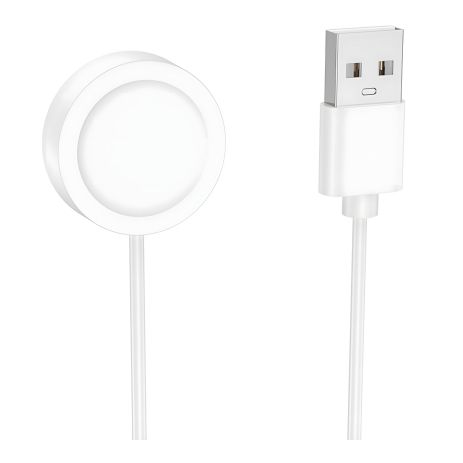 Белая Зарядка для Часов Hoco Y30 Белая Зарядка для Часов Hoco Y30