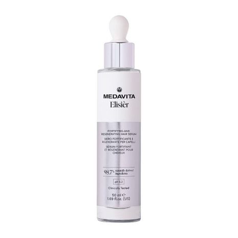 Укрепляющая сыворотка Medavita Elisièr Fortifying And Regenerating Hair Serum для восстановления волос, 50 мл