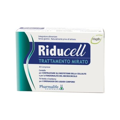 Дієтична добавка для виведення зайвої рідини Riducell "Дренаж та боротьба з целюлітом", 30 та Дієтична добавка для виведення зайвої рідини Riducell "Дренаж та боротьба з целюлітом", 30 та