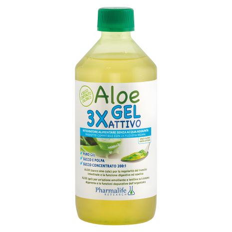 Pharmalife активний гель Алое 3х (500 мл) харчова добавка