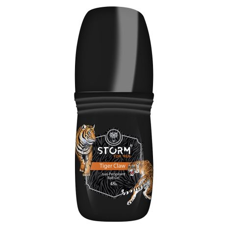 Чоловічий роликовий дезодорант Tiger Claw Storm, 50 мл