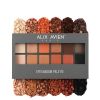 Палетка тіней для повік Alix Avien, 555 Coffee Time, 12х1,3 г