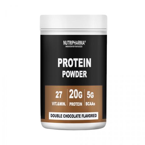 Протеиновый коктейль Nutripharma «Двойной шоколад», 464 г