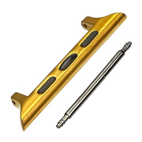 Золотистый переходник универсальный на шпильке для ремешка Apple Watch 38mm/40mm