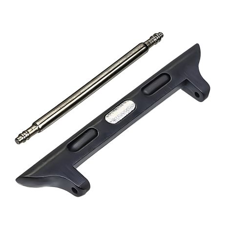 Чёрный переходник на шпильке для универсального ремешка Apple Watch 38мм/40мм