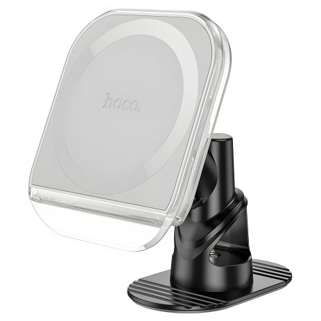 Магнитный держатель для авто Hoco H43 серый