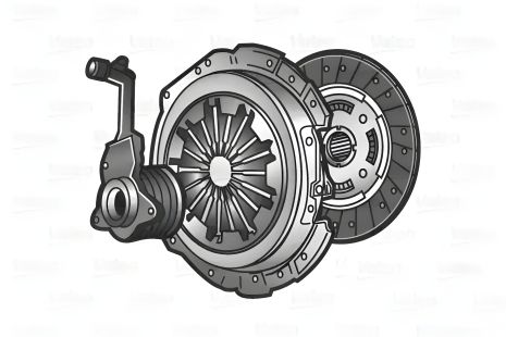 Комплект зчеплення VOLVO V50, FORD ECOSPORT, FORD FIESTA, VALEO (834071) Комплект зчеплення VOLVO V50, FORD ECOSPORT, FORD FIESTA, VALEO (834071)