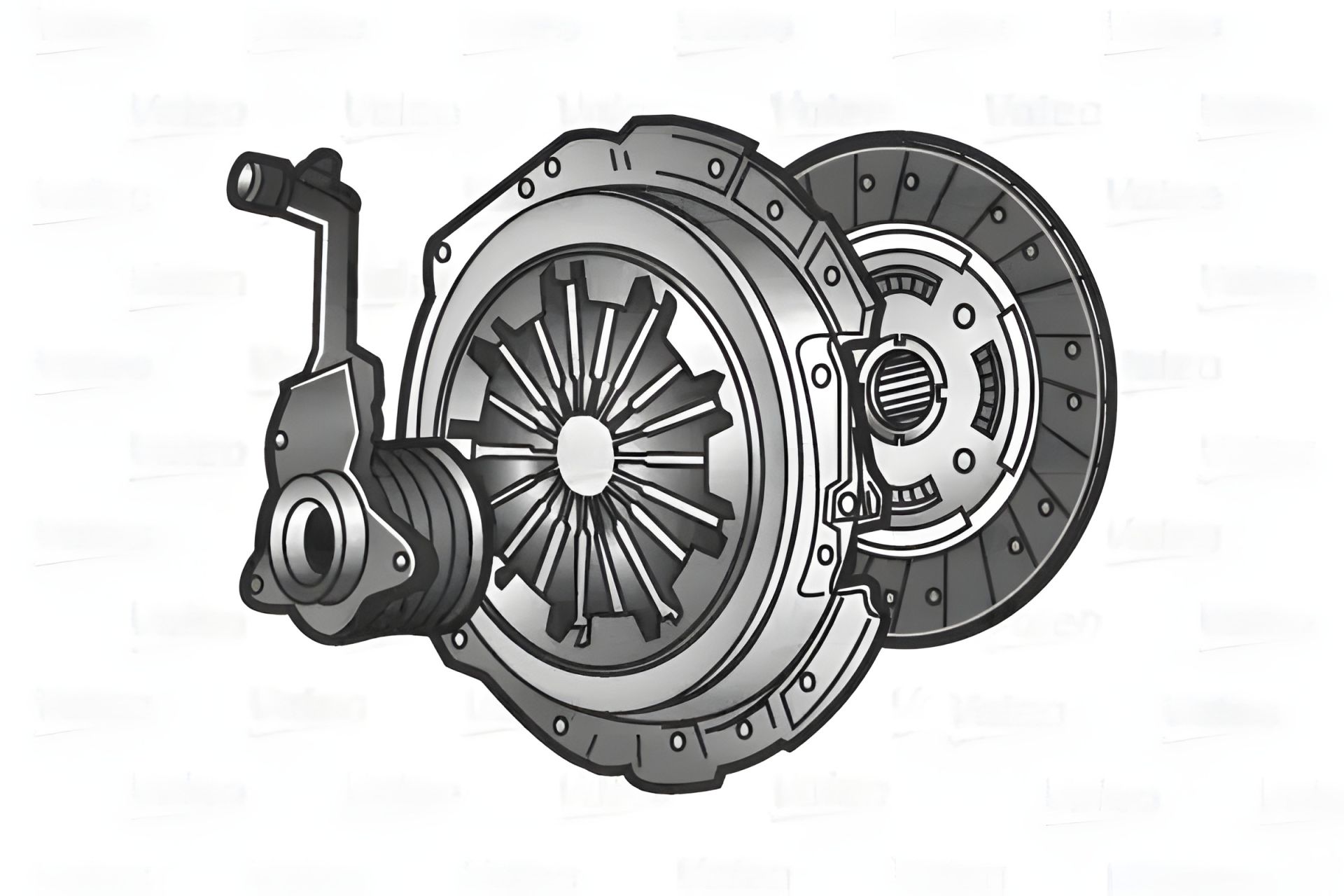 Комплект зчеплення VOLVO V50, FORD ECOSPORT, FORD FIESTA, VALEO (834071) Комплект зчеплення VOLVO V50, FORD ECOSPORT, FORD FIESTA, VALEO (834071)