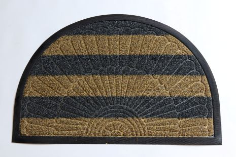 Полукруглый входной коврик Грасс 40x60 см, модель 2405-3