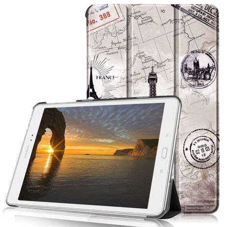 Чохол HardPrinted з малюнком Samsung Galaxy Tab S2 8.0 T710 T715 T713 T719 Ейфелева Вежа