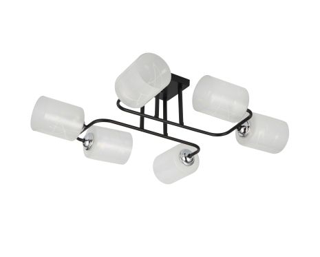 Декоративная люстра INTEREES V 70196-6 BK+CR эксклюзивная Декоративная люстра INTEREES V 70196-6 BK+CR эксклюзивная