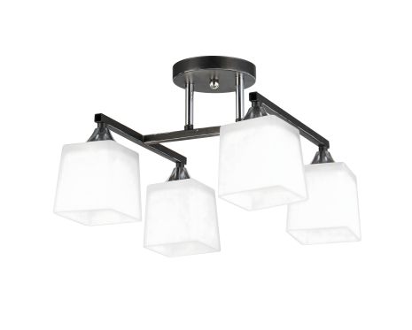 Декоративна люстра INTEREES V BK+CR 5017-4 Декоративна люстра INTEREES V BK+CR 5017-4
