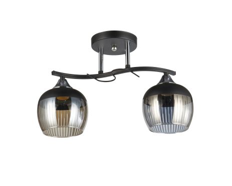 Декоративна Люстра INTEREES IS 5004-2 BK+CR Декоративна Люстра INTEREES IS 5004-2 BK+CR