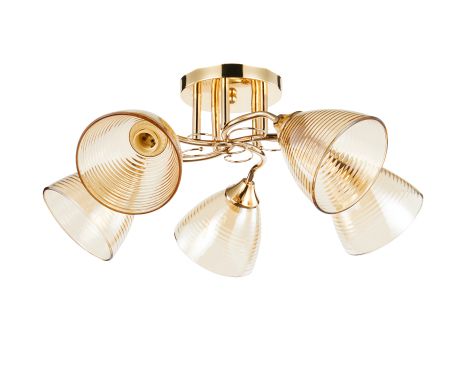 Декоративная люстра INTEREES V 6123-5 FG Декоративная люстра INTEREES V 6123-5 FG