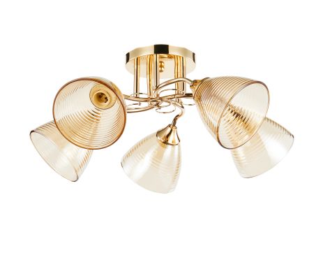 Декоративна люстра INTEREES V 6123-5 FG Декоративна люстра INTEREES V 6123-5 FG