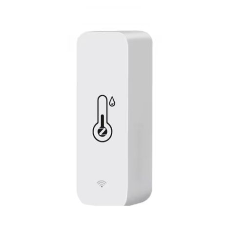 Розумний датчик температури та вологості ZTH01, SmartHome, ZigBee, For SmartLife APP, Tuya (iOS, Android), White