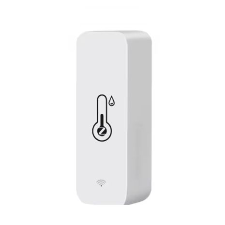 Умный Датчик температуры и влажности ZTH01 | SmartHome, ZigBee| For SmartLife APP, Tuya (iOS, Android) | White