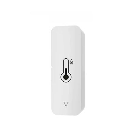 Розумний датчик температури та вологості TH012, SmartHome, Wi-Fi, For SmartLife APP, Tuya (iOS, Android), White