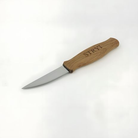 Нож для скульптурной резьбы 80мм STRYI Profi по дереву Нож для скульптурной резьбы 80мм STRYI Profi по дереву