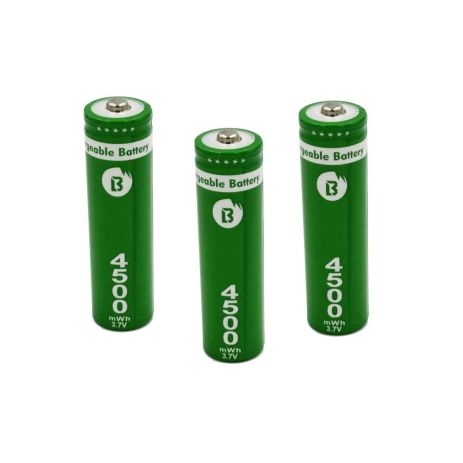 Акумулятори 18650 (3шт) 1200 mAh 3.7V / 4500 mWh / з носиком (реальна ємність) Акумулятори 18650 (3шт) 1200 mAh 3.7V / 4500 mWh / з носиком (реальна ємність)