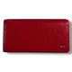 Жіночий стильний гаманець із натуральної шкіри, червоний