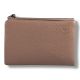 Компактний гаманець для жінок із якісного шкірзамінника, рожевий