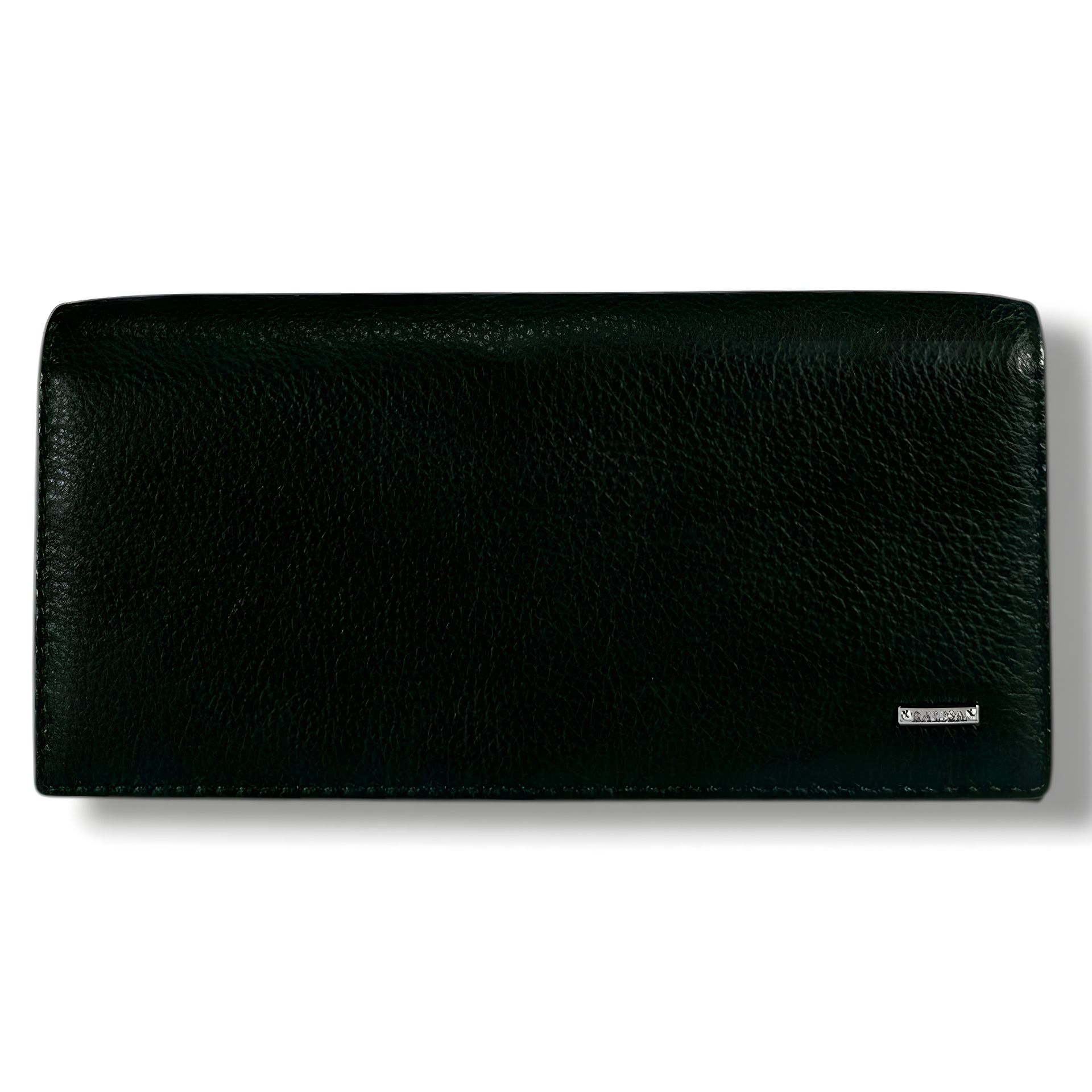 Темно-зеленый стильный женский кошелек из натуральной кожи Темно-зеленый стильный женский кошелек из натуральной кожи