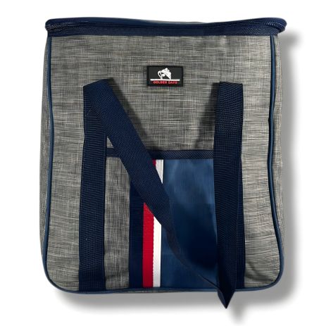 Сіра універсальна термосумка текстильна