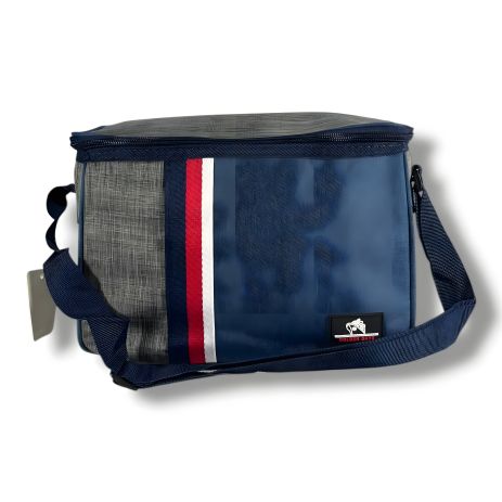 Сіра універсальна термосумка текстильна на 1 відділення Сіра універсальна термосумка текстильна на 1 відділення