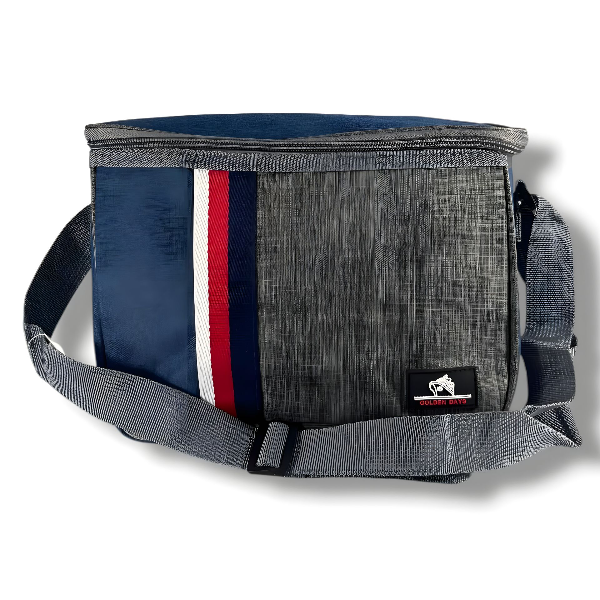 Синя універсальна текстильна термосумка на 1 відділення Синя універсальна текстильна термосумка на 1 відділення