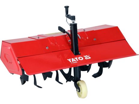 Культиватор тягнеться до моторних блоків: Furrow-88 см, глибина обробки 150-250 мм Yato YT-85860
