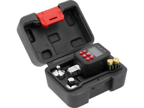 Електронний динамометричний адаптер для квадрата 1/2", 10-200 нм, з 2 адаптерами на 1/4" та 3/8" Yato YT-07535