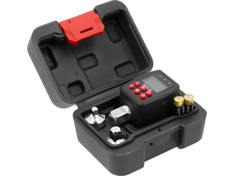 Динамометрический адаптер электронный до квадрата 1/2 ", 10-200 нм, 2 адаптера на 1/4" и 3/8 " Yato YT-07535