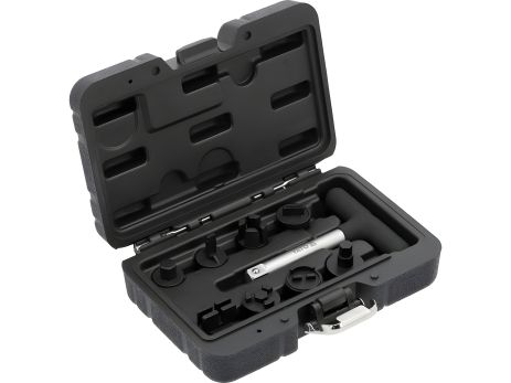Ключі до пластикових оливозливних пробок: квадрати 3/8", 9 шт., Yato YT-05981