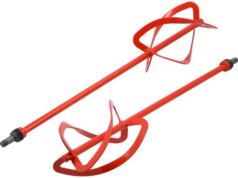 Строительные миксеры спиральные: Ø=140x600мм, крепление винт. М27, 2 шт [8] Yato YT-55090