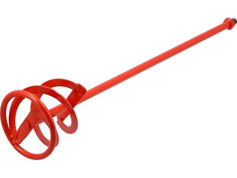 Спіральний оцинкований міксер для будівельних сумішей: Ø=120x600 мм, кріплення з гвинтом М14 [16] Yato YT-55031