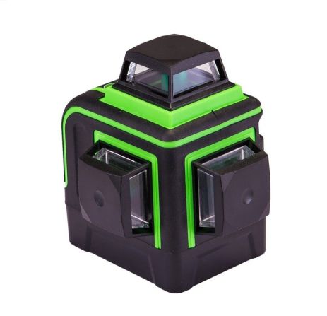 Уровень лазерный 10 м ±0.2 мм/м 3 гол H/V/H+V H360°/2хV360° ±3° GREEN/510 нм класс II IP54 Li-ion/ААх3 сумка MASTERTOOL 30-1913