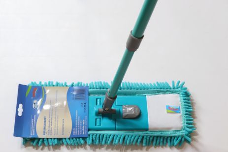 Блокировочная швабра для микрофибры "Eco Lux" БИРЮЗОВАЯ