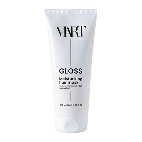 Кератинова маска Viart Hair Mask Gloss для глибокого зволоження волосся, 200 мл