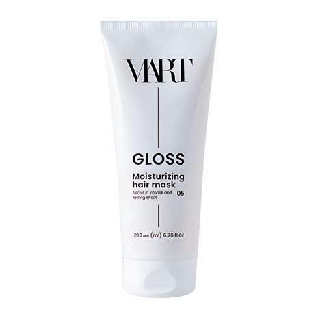 Кератинова маска Viart Hair Mask Gloss для глибокого зволоження волосся, 200 мл
