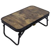 Компактний стіл Bo-Camp Woodbine 56x34 cm (чорний/дерев'яний вигляд) (1404190)