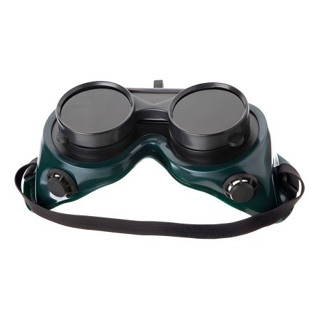Защитные очки для сварщика от УФ и ИК, светофильтр Г2 INTERTOOL SP-0023