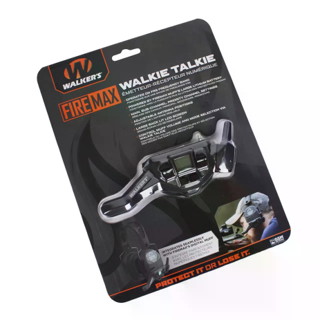 Рація Walker's FireMax Muff Walkie Talkie Чорний Рація Walker's FireMax Muff Walkie Talkie Чорний