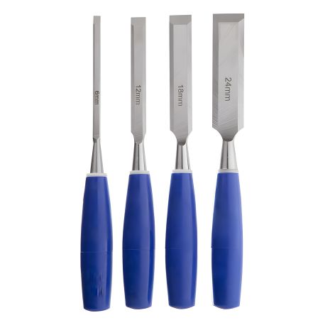 Набір стамесок HT-3501, 4 од.: 6, 12, 18, 24 мм