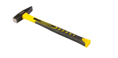 Слюсарний молоток 300 г HRC 50 з рукояткою з фібергласу, 305 мм MASTERTOOL 02-0803
