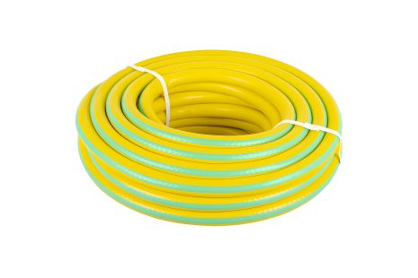 Шланг садовий "FLOWER" для поливу ¾", 15 м жовтий MASTERTOOL 92-1040