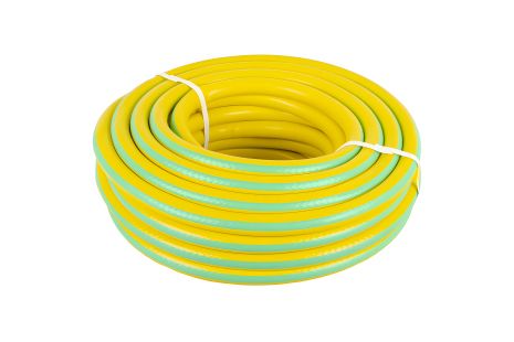 Садовый шланг для полива "FLOWER" ¾" 20 м желтый MASTERTOOL 92-1041 Садовый шланг для полива "FLOWER" ¾" 20 м желтый MASTERTOOL 92-1041